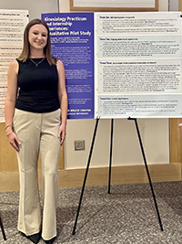 Research presentation on Kinesiology Practicum and Internship Experiences Research