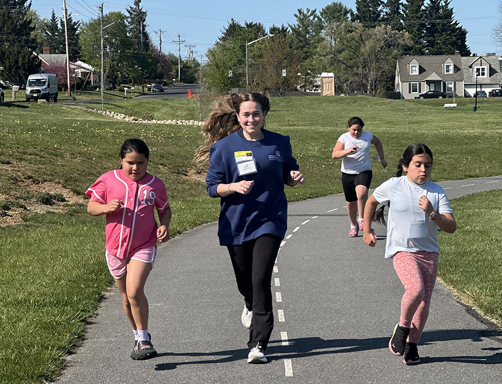 Running on the track