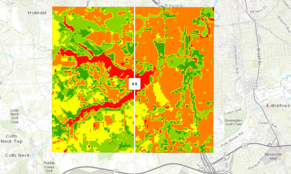 Geospatial Semester Project: Map of flooding in Lincroft NJ