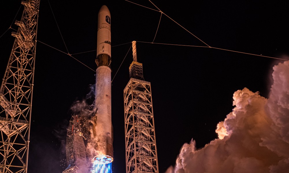 New Glenn rocket launch