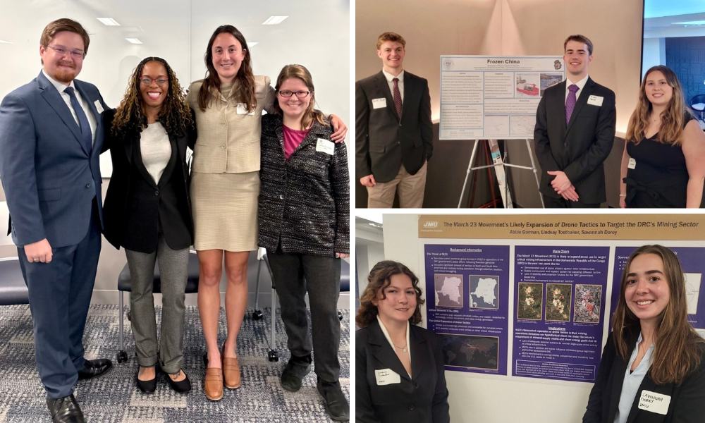 IA students at the 2026 Intelligence Studies Consortium 