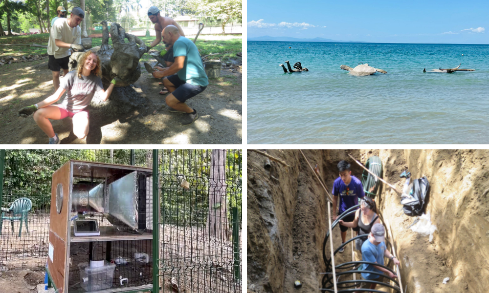 ISAT students in Costa Rica