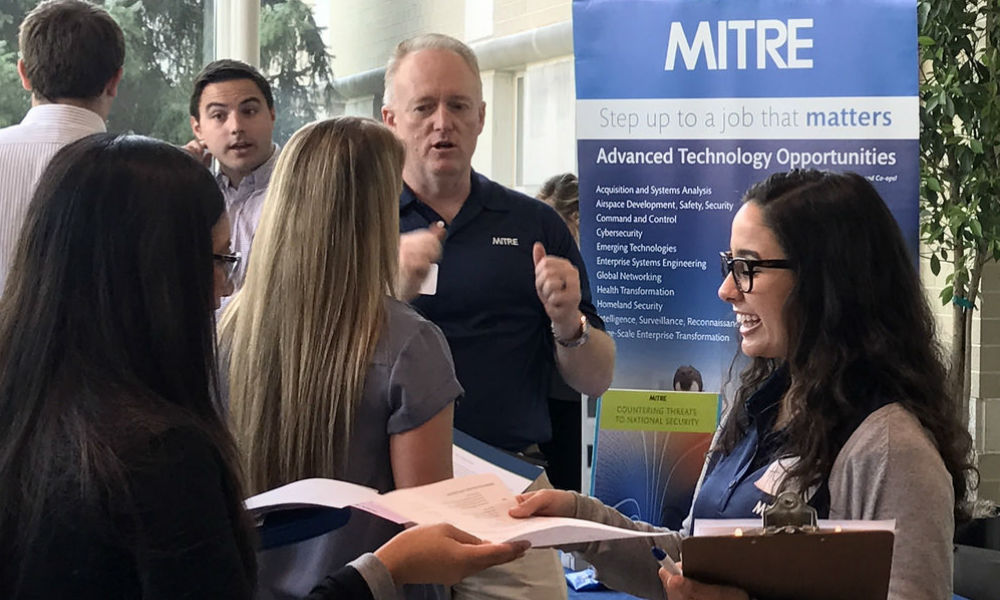 Mitre at CISE Career Fair