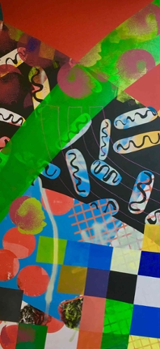 Patterns of Energy, Life, and Technology mural