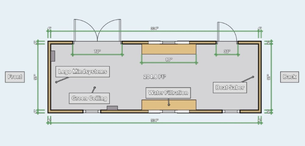 STEM outreach trailer sketch