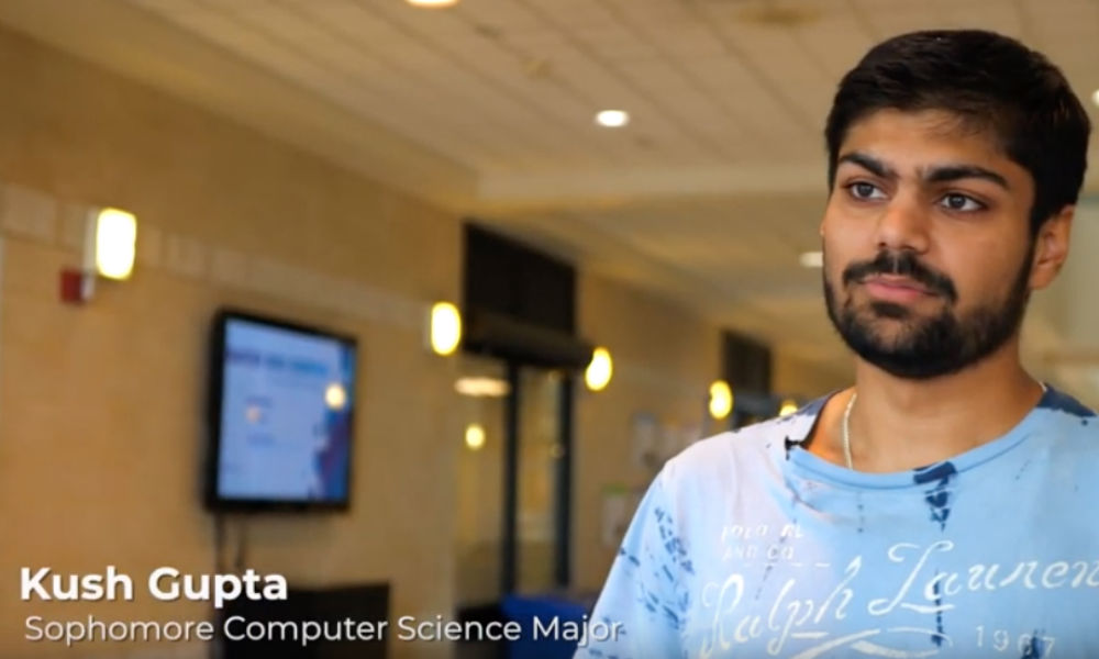 Cs Sophomore Kush Gupta talks about his summer internship at Northrop Grumman