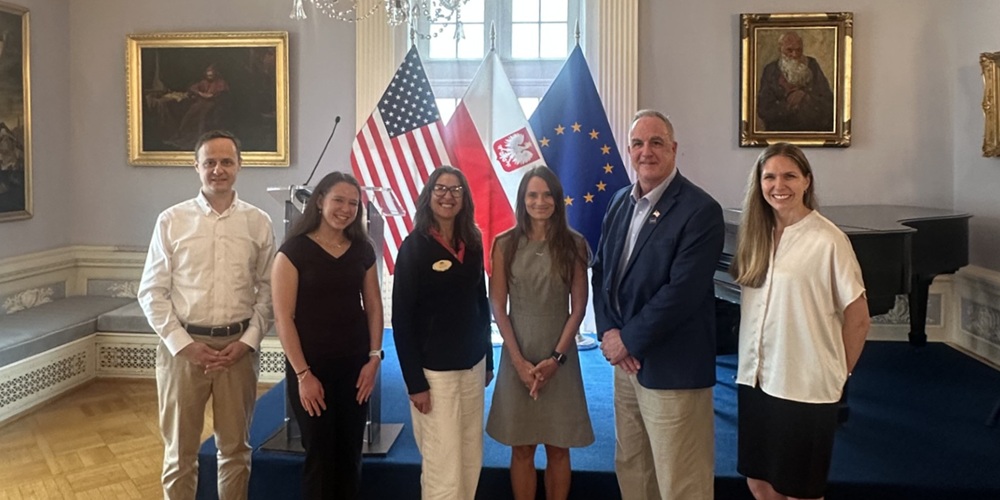 CISR's visit to the Polish embassy