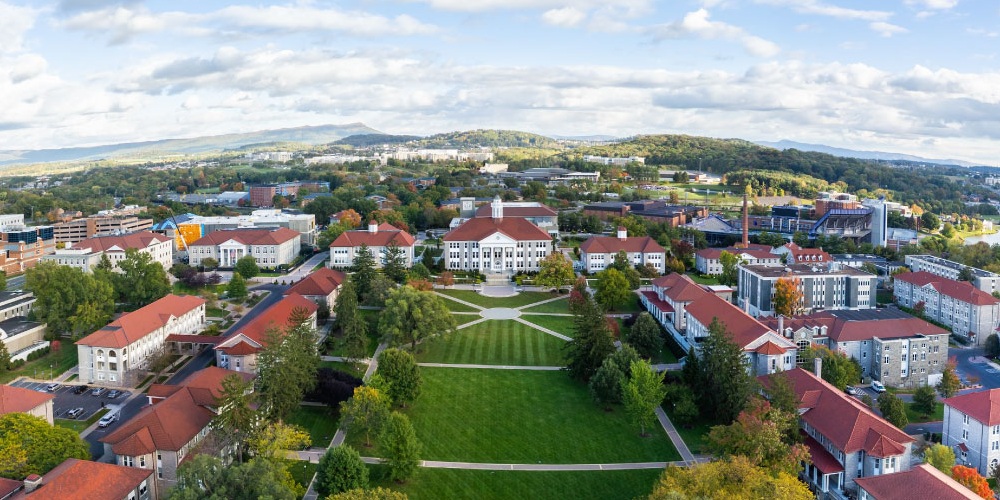 the quad at jmu