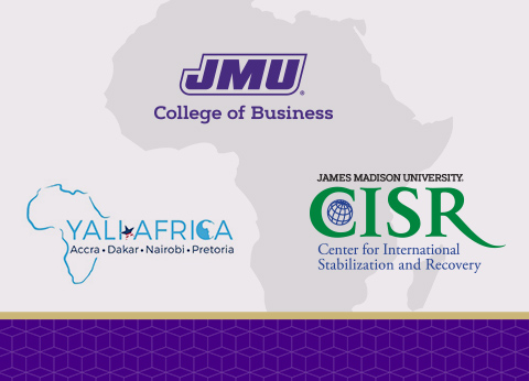 College of Business, YALI, and CISR logos