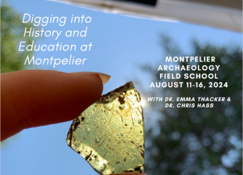image for Montpelier Archaeology Field School