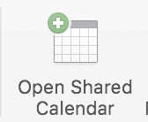 Adding Shared Calender Screenshot