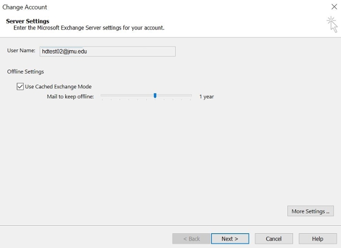 Accessing Shared Mailboxes Screenshot