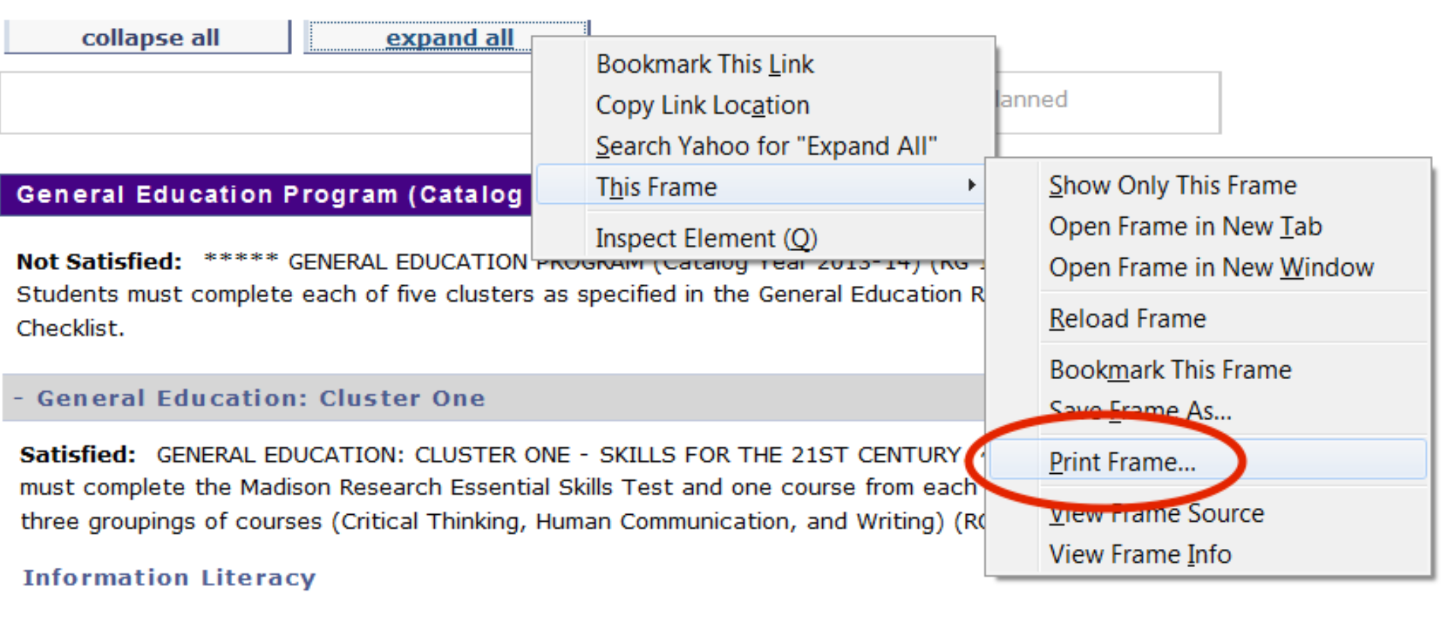 Screenshot of aforementioned instructions