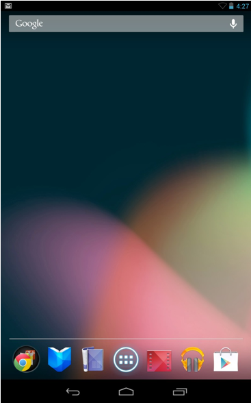 Home Screen