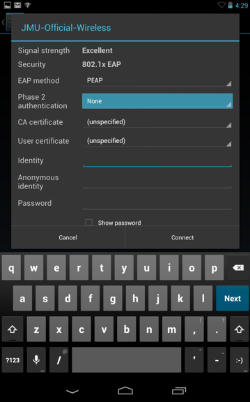 EAP Method