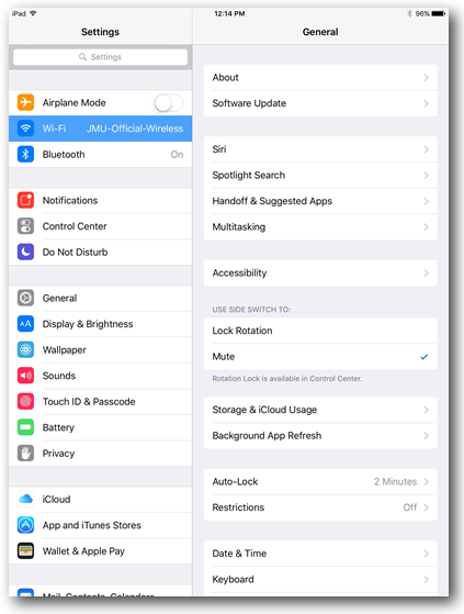 Settings to Remove