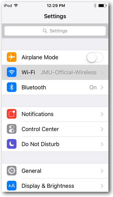Remove connection settings