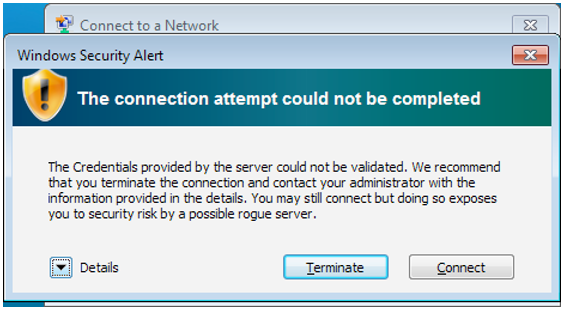 Windows Security Alert