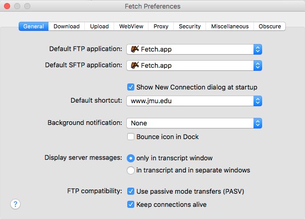 Fetch Passive Transfers