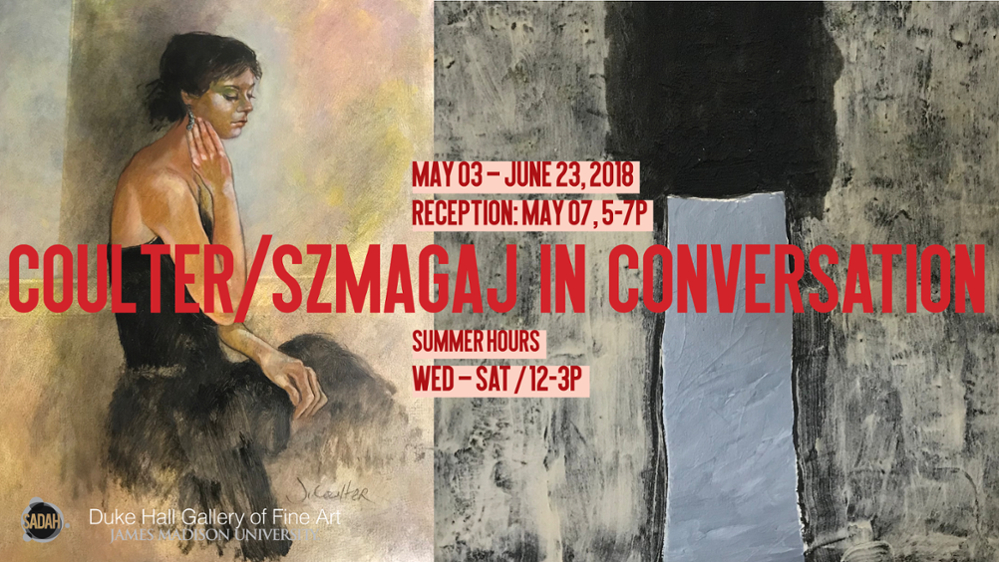 JMU Emeriti: Jerry Coulter and Kenneth Szmagaj in conversation summer exhibit