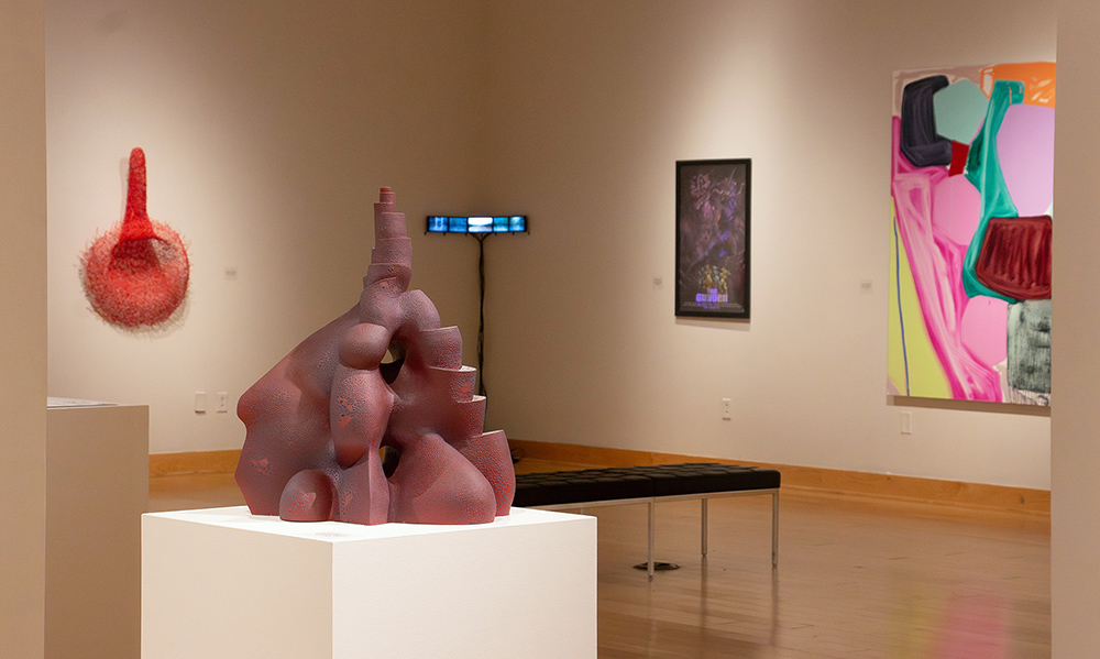 Gallery view of SADAH Faculty Exhibition