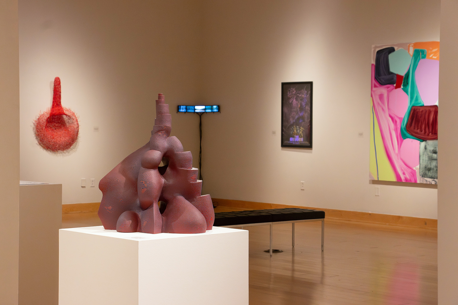 Gallery view of SADAH Faculty Exhibition