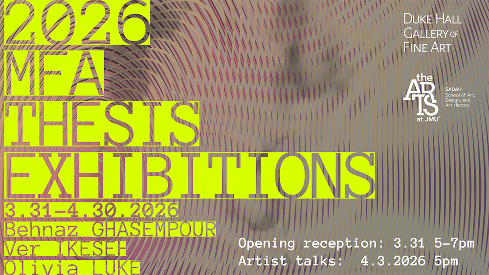 2026 MFA Thesis poster
