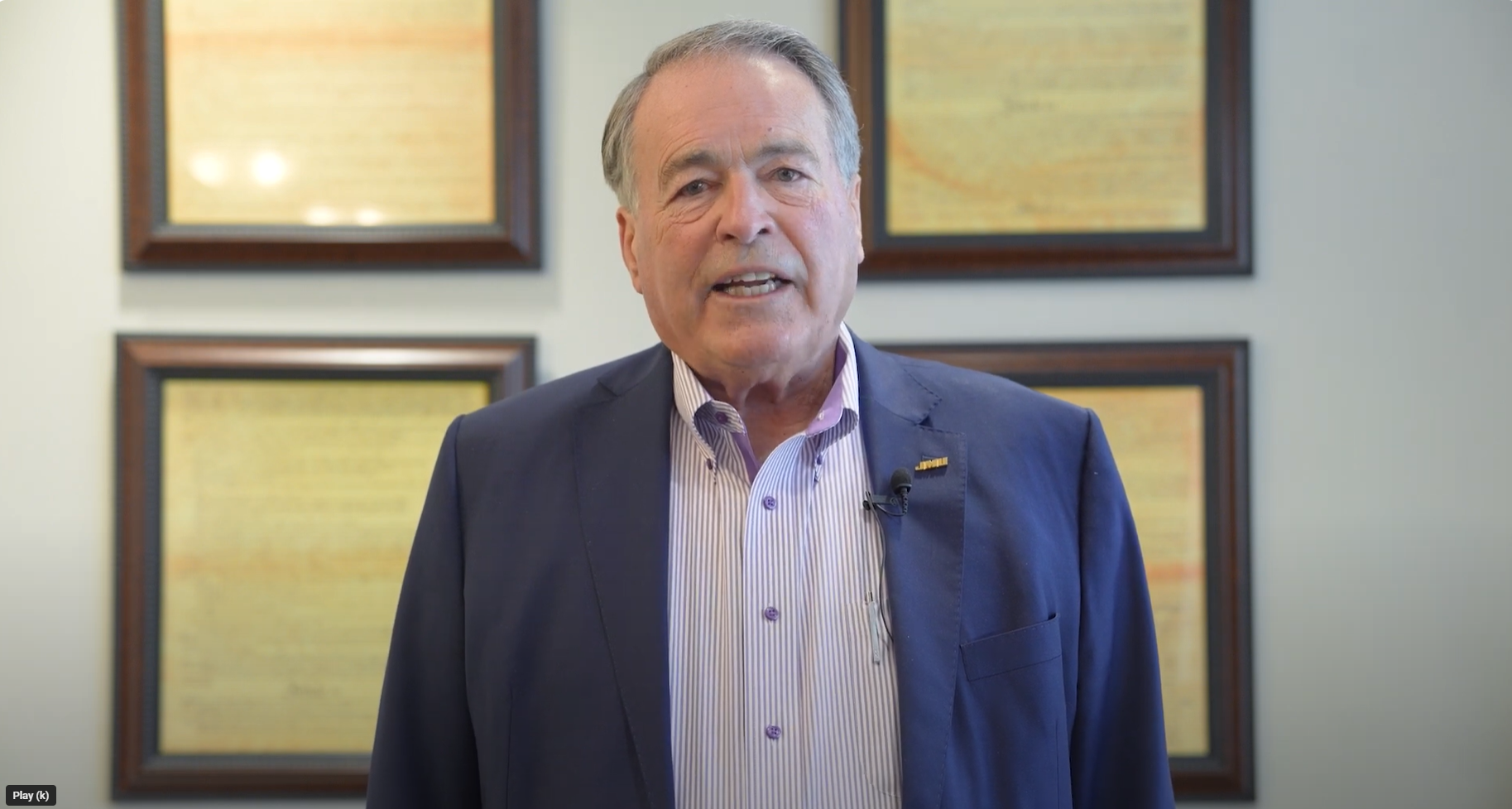 image for A Message from President King