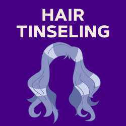 Hair Tinseling