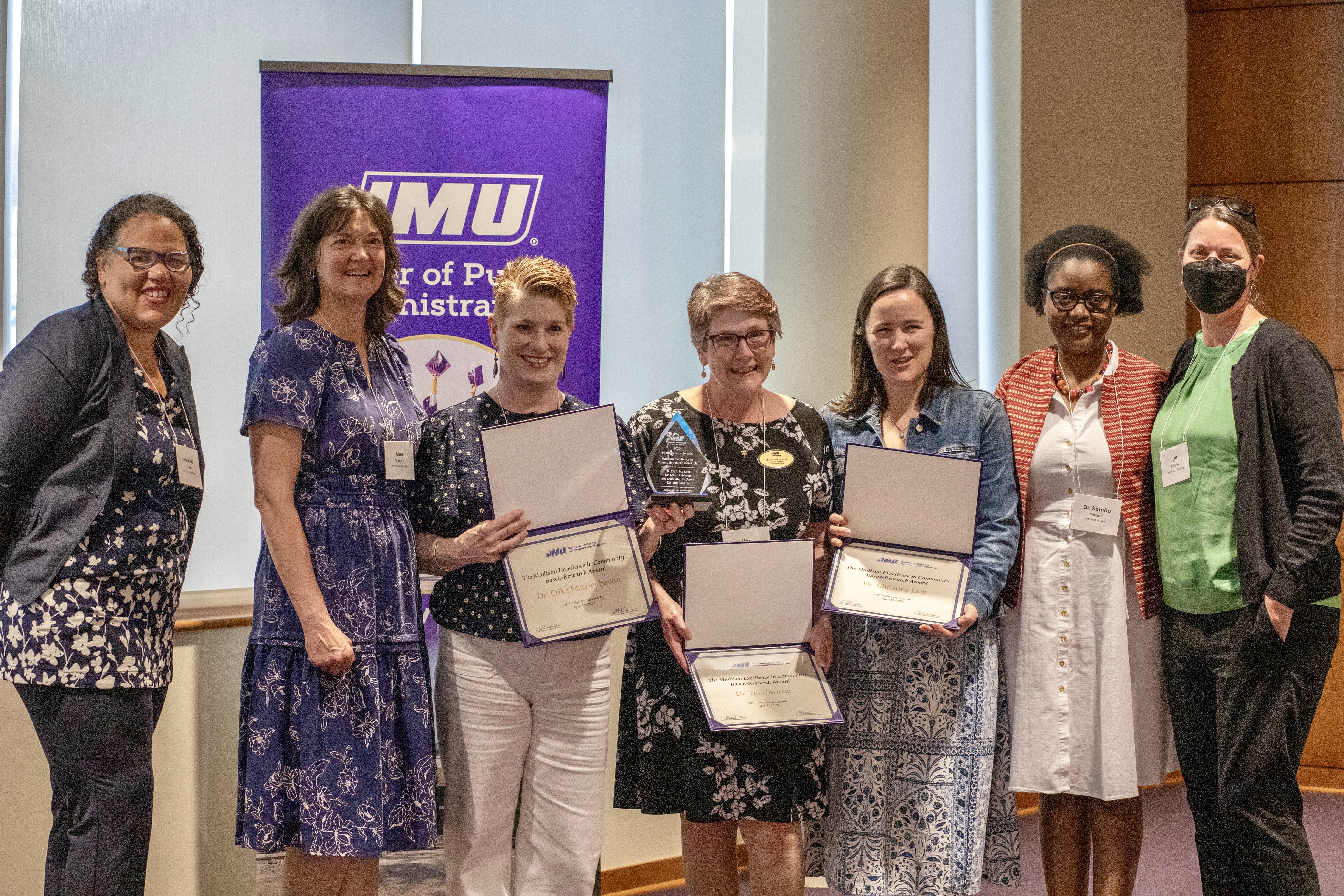 Photo of people at reception