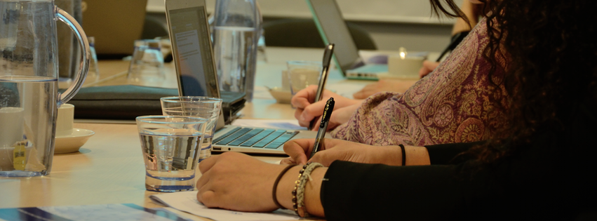 Students taking notes during lecture