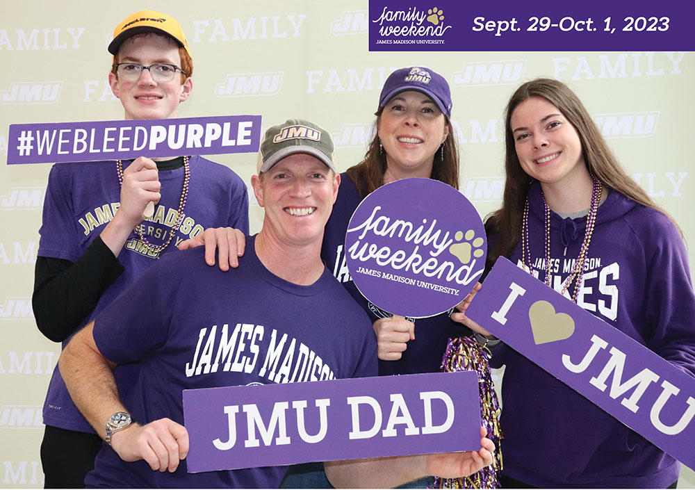 Family Weekend 2023: Schedule of Events - JMU