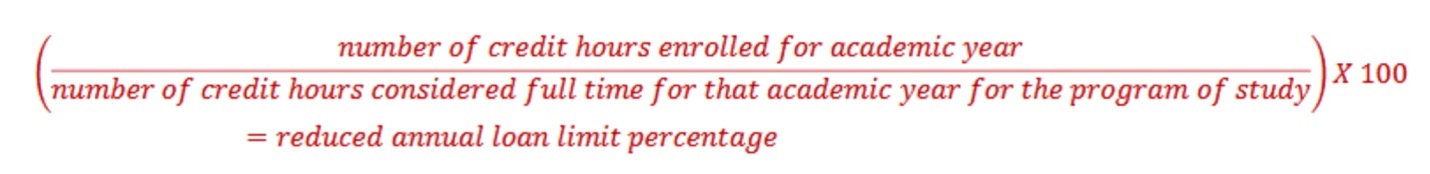 less than full time percentage calculation