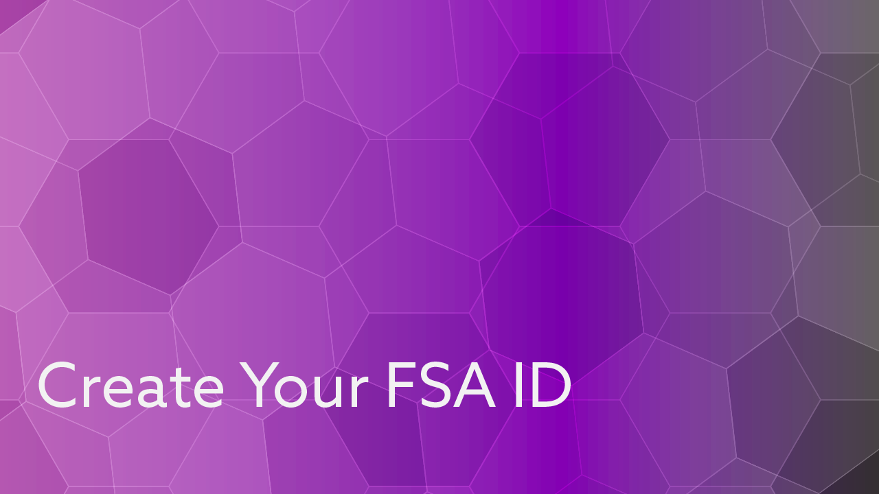Create Your FSA ID