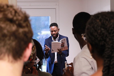Gbenga Adesina reads an excerpt from his book, Death Does Not End at the Sea