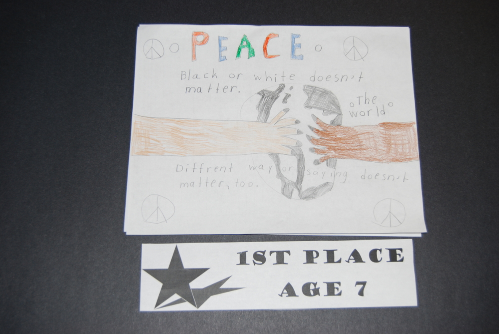 First place winner age 7