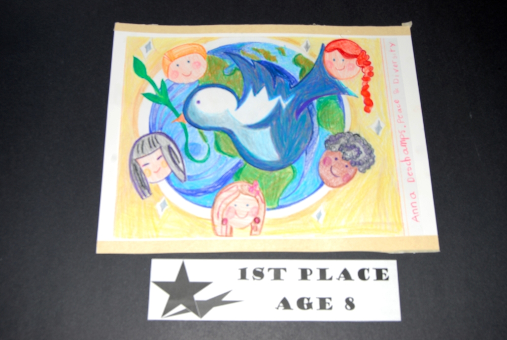 First place winner age 8