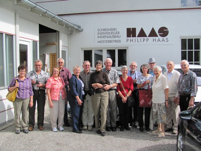 Group photo of PAX program participants in Germany