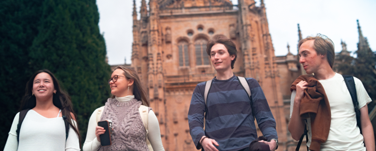 Study Abroad Students in Salamanca, Spain