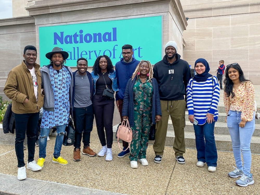 JMU international students in DC