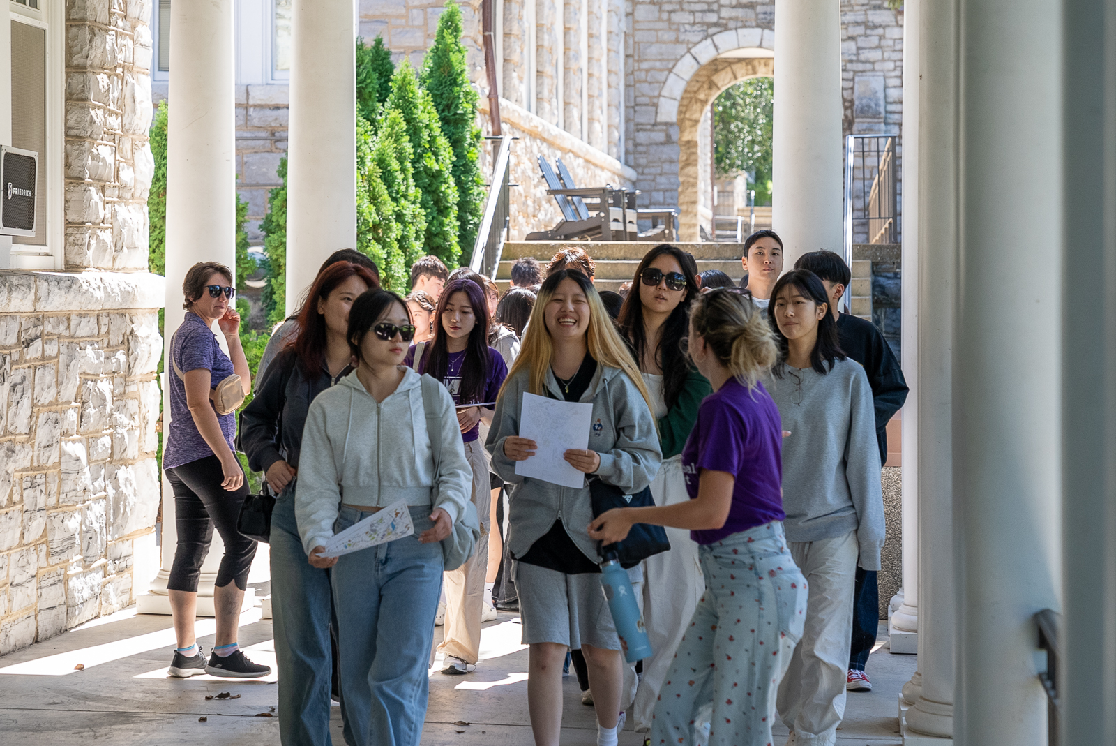 KDU students on JMU tour