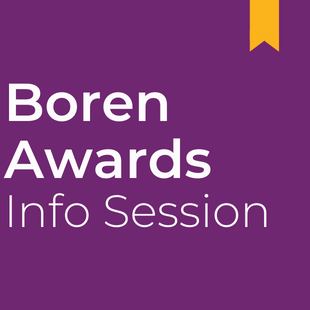 Boren Awards Info Session