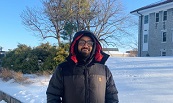 Mohamed in snow thumbnail