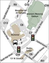 Map of Campbell Building, 755 Martin Luther King Jr. Way