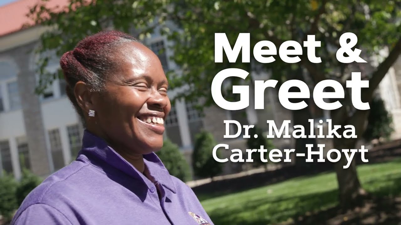 Video: Meet Dr. Malika Carter-Hoyt