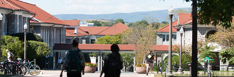 JMU view to the west