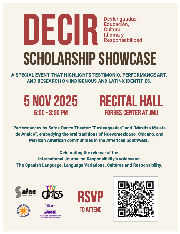 DECIR Scholarship Showcase Flyer
