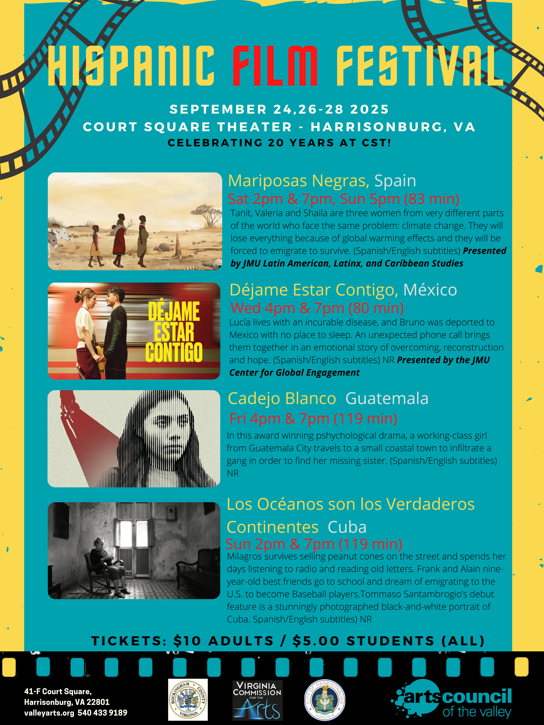 2025 Hispanic Film Festival Poster
