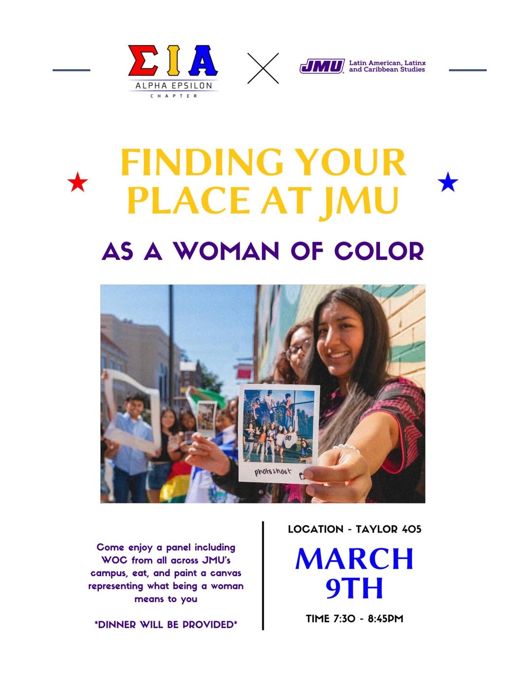 Finding Your Place at JMU as a Woman of Color