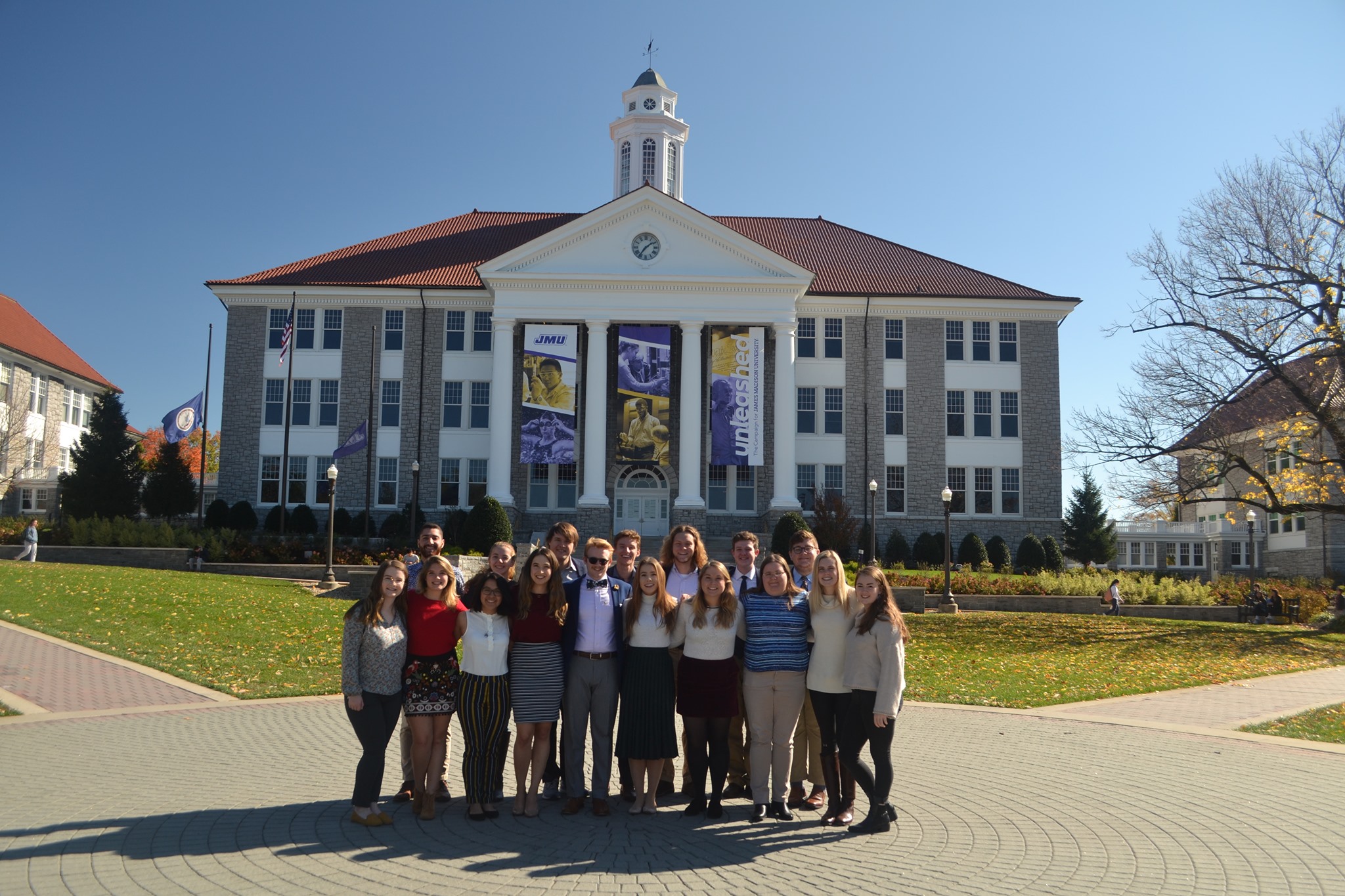 Clarinet studio in front of Wilson Hall